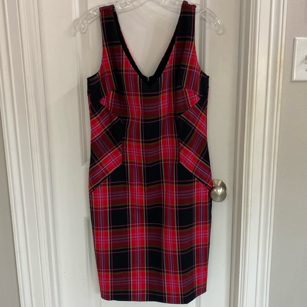Trina Turk plaid dress